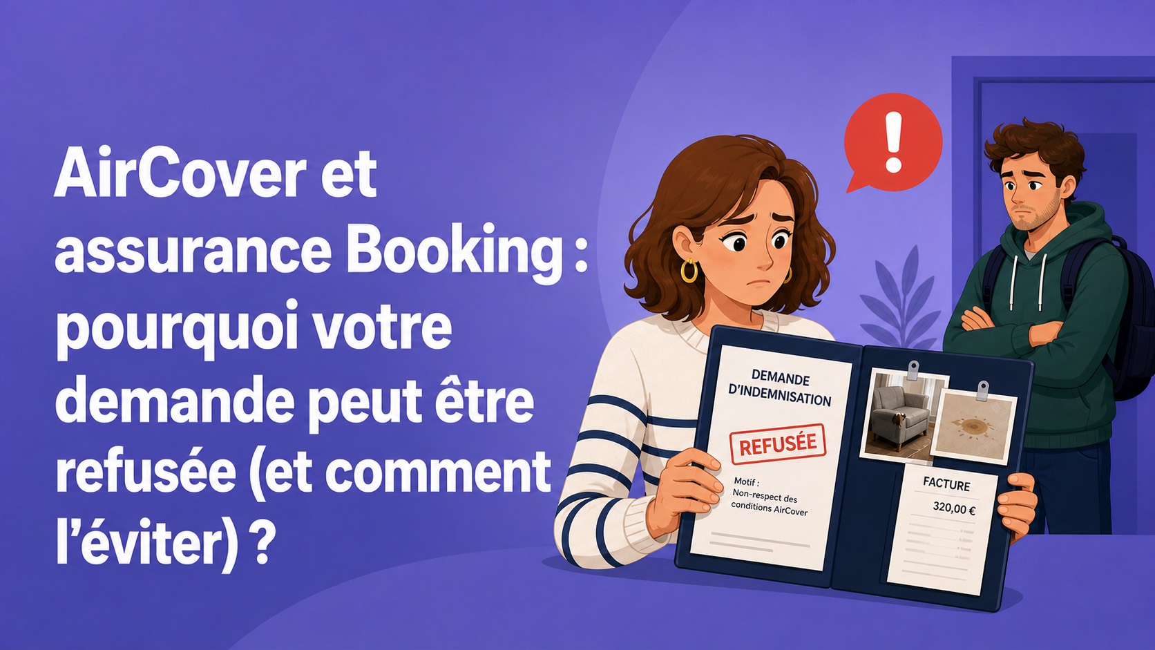 AirCover et assurance Booking : pourquoi votre demande peut être refusée (et comment l'éviter) ?