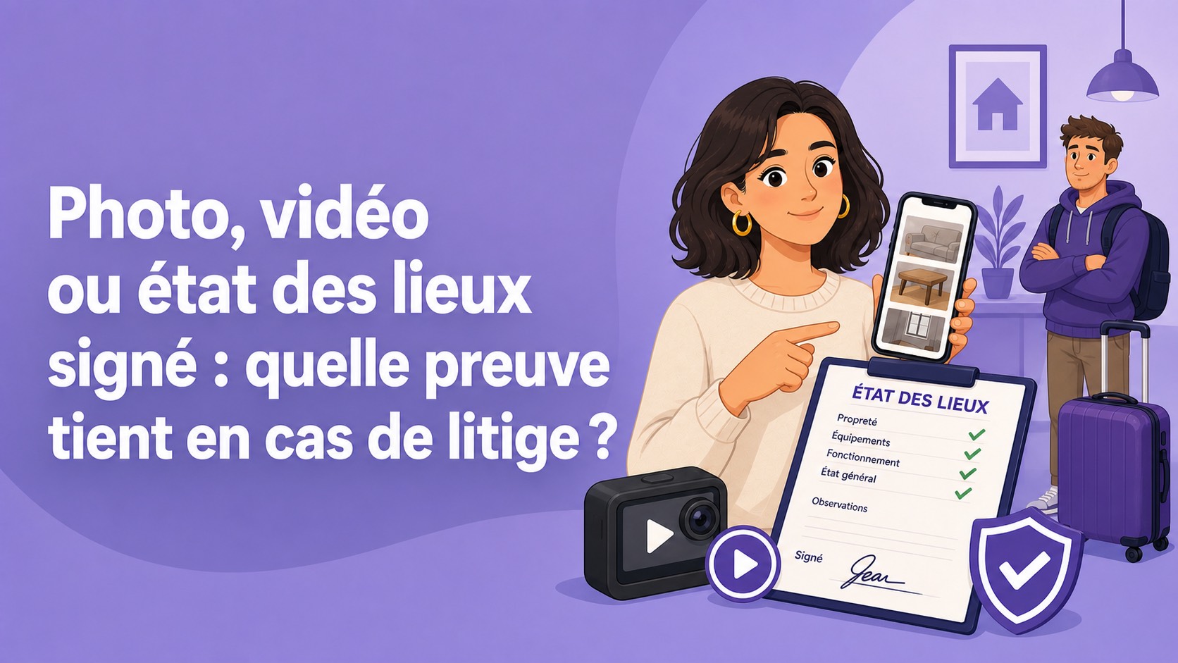 Photo, vidéo ou état des lieux signé : quelle preuve tient en cas de litige ?